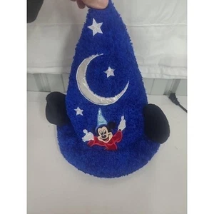 Disney Parks Mickey Mouse Fantasia Wizard Hat Plush - Youth One Size - Picture 1 of 5
