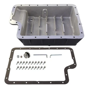 Heavy Duty 5R110 Transmission Deep Pan For Ford 6.0/6.4L F250/F350 2003-2010 - Picture 1 of 11