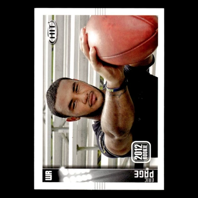 Eric Page #142 2012 SAGE HIT Toledo Rockets Football Card NFL NM - Image 1 of 3