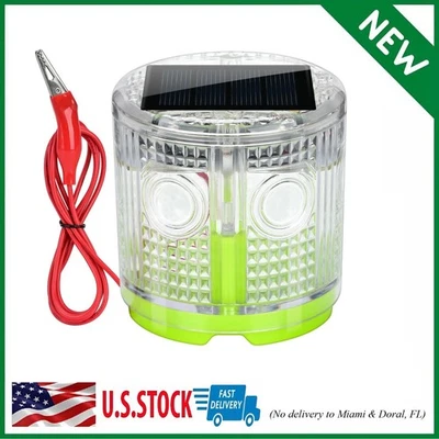 Luz Indicadora de Valla Eléctrica, Briidea Alarma de Valla Solar con Luz a 1/2 The Foto 1 de 4