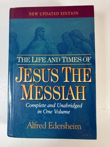 The Life & Times Of Jesus The Messiah By Alfred Edersheim Hardcover New Edition - Picture 1 of 13