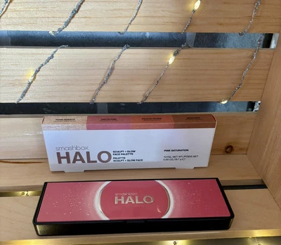 Smashbox Halo Sculpt+ Glow Face Palette~PINK SATURATION~ 🔥 FAST FREE SHIPPING! - Image 1 of 4