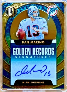 DAN MARINO 2024 Gold Standard GOLDEN RECORDS FIRME Auto SSP 6/10 DELFINI - Foto 1 di 2