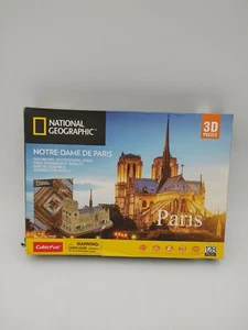 🔴CubicFun National Geographic 3D Puzzle Architectural Model Notre Dame de Paris - Picture 1 of 3