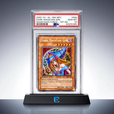 For Display - PSA 10 Dark Magician Girl MFC-000 1st Ed. Secret Rare Yugioh - Image 1 of 3