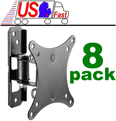 Lote8pk Soporte de montaje/montaje giratorio inclinable de bajo perfil LCD LED Vesa 75 y 100 mm Foto 1 de 4