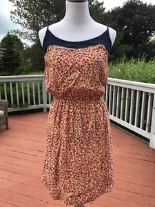 SPLENDID Floral Print Dress size Large Casual Adjustable Straps NWT - Picture 1 of 9
