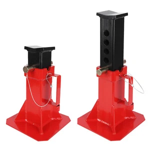  12 Ton or 22 Ton Heavy Duty Car Jack Stand Pin Type Adjustable Height 1 Pair    - Picture 1 of 13