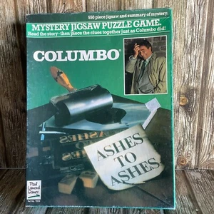 COLUMBO MYSTERY JIGSAW PUZZLE GAME - ASHES to ASHES - COMPLETE 550 PIECES - Picture 1 of 4