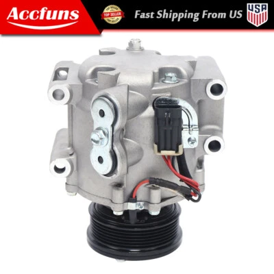 637561 para GMC Envoy 2002 2003 2004 2005-09 4,2 L l6 aire acondicionado compresor y embrague Foto 1 de 4