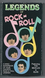 Beatles / Legends of Rock n Roll (VHS) Featuring The Beatles and Elvis...NEW - Picture 1 of 2