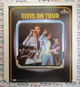 Elvis Presley Elvis On Tour Rare 1982 MGM/UA SelectaVision CED Video Disc - Bild 1 von 2