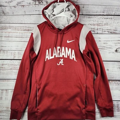 Nike Therma-FIT Alabama Crimson Tide Hoodie Small Red On-Field NCAA Pullover - Image 1 of 4