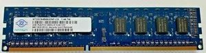 Nanya 2GB PC3-10600 DDR3 1333MHz non-ECC Unbuffered CL9 240-Pin DIMM Single Rank - Picture 1 of 1