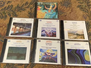 Sir Malcolm Arnold Classical 7 CD Lot Symphonies 1-9,Dances - Picture 1 of 17