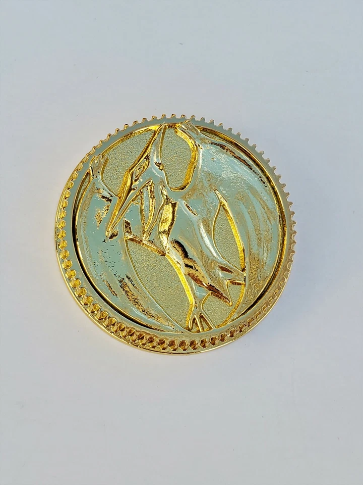 Legacy PTERODACTYL Dino Power Coin-Gold Made for Legacy Ranger Morpher Cosplay - Image 1 of 3