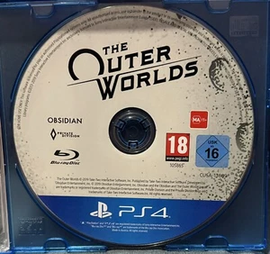 The Outer Worlds (PS4 Game) Mint Condition - In Stock No CASe - Picture 1 of 1