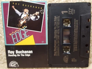 Roy Buchanan Dancing On The Edge Cassette Tape Vintage 1987 Alligator Records - Picture 1 of 5