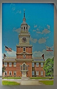 indepence Hall Knotts Berry Farm Ghost Town Bueno Park California postcard - Picture 1 of 3