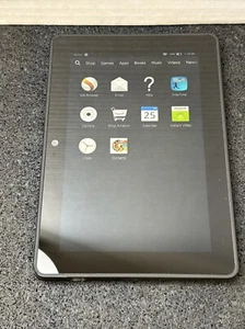 Amazon Kindle Fire HDX 7 (3rd Generation) Wi-Fi 7 Black Used Great Condition! - Picture 1 of 10
