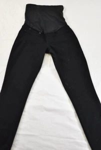 women's Levi maternity legging size XS black skinny stretchy pockets polyeste - Picture 1 of 7