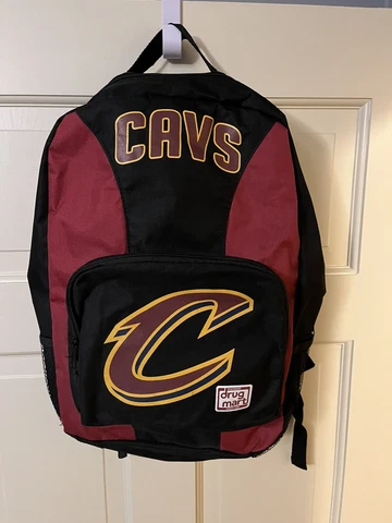 Cleveland Cavaliers Backpack Wine and Blue Cavs Cover