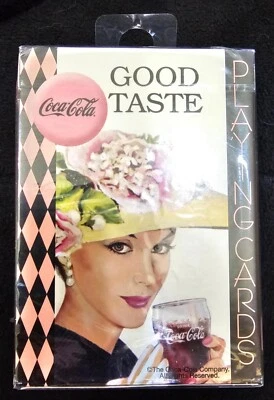 Bicycle Playing Cards Coca-Cola “Good Taste” Collector Deck, Sealed MINT MINT🔥 - Image 1 of 4
