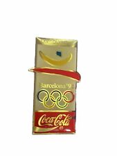 Pin Badge - Barcelona 1992, Olympics, Coca Cola