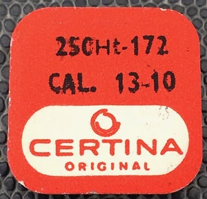 Nos New Certina 13-10 Part 250 Ht.172 Wheel Part Spare Watch - Picture 1 of 2