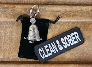 Guardian Bell AA Alcoholics Anonymous Serenity Prayer w/ Clean & Sober Patch - Bild 1 von 4