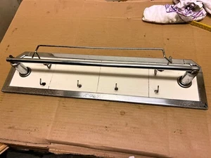 Antiker Fliesenspiegel Nickelmontur Villeroy & Boch SELTEN RAR - Bild 1 von 12