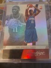 2014-15 Prestige Premium Joel Embiid RC Premium #163 