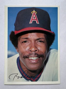 1981 Topps Super National HOFer Rod Carew California Angels - Imagen 1 de 2