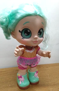 Kindi Kids Snack Time Friends Doll PEPPA MINT Big Glittery Eyes 10" - Picture 1 of 14