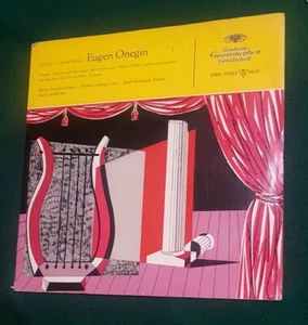 Tchaikovsky Eugen Onegin Trötschel Ludwig Metternich Greindl LP LPEM 19023 - Foto 1 di 3