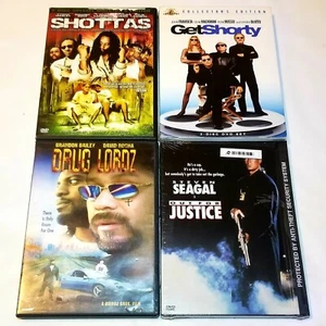 Shottas, Drug Lordz, Get Shorty & Out For Justice DVD - Picture 1 of 6