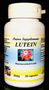 Lutein 20mg +Zeaxanthin ~ 30 to 90(3x30) capsules. - Picture 1 of 5
