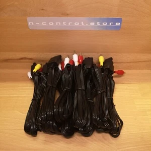 SNES AV KABEL 10 Stück NEU Super Nintendo 64 Gamecube Konsole N64 Scart Video TV - Bild 1 von 1