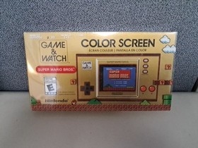 Nintendo Game and Watch Super Mario Bros Color Screen  free ship New