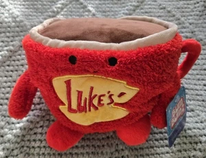 Bum Bumz Gilmore Girls LUKE'S COFFEE Red Coffee Cup Stuffed Plush New With Tags  - Picture 1 of 5
