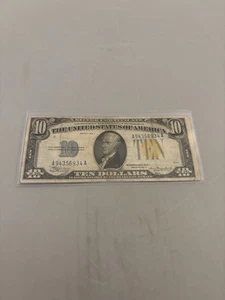 1934 Silver Certificate North Africa  - Picture 1 of 2