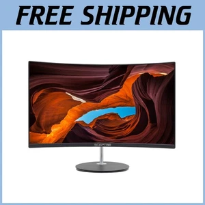 27" Curved Monitor Adaptive Sync Built-In Speakers - Picture 1 of 7