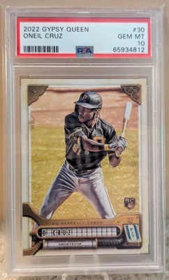 2022 Topps Gypsy Queen - ONEIL CRUZ - #30 - PSA 10 - Pirates  - Image 1 of 2