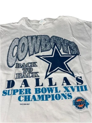 Camiseta Dallas Cowboys XL Vintage Fútbol Años 90 Foto 1 de 4