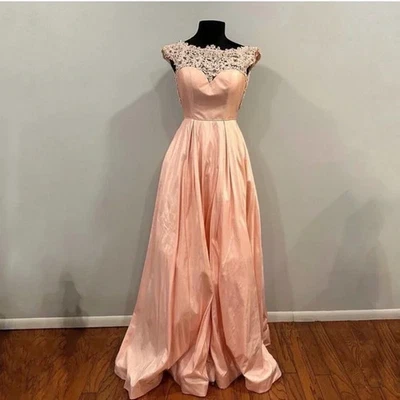 Sherri Hill 52487 розовый мяч платье 00 новый - Изображение 1 из 4