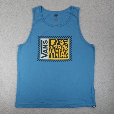 Vans Off The Wall Skateboard Tank Top T Shirt Men's Size Medium Sleeveless - Image 1 of 4