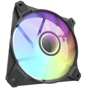 Darkflash INF8 RGB Fan 120mm, 1Pack | ARGB PWM Case RGB Cooling Fan, Black - Picture 1 of 6