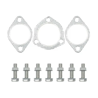 IntergExhaust Gasket Hardware Kit 3 inch Skunk 2 76mm For Honda Civic Acura - Image 1 of 4