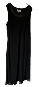 Studio I Sleeveless Black Dress Size 22W - Picture 1 of 6