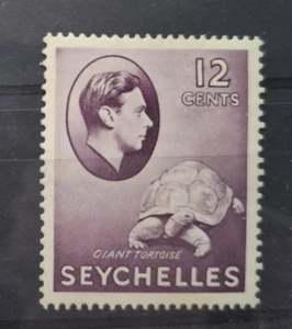 Seychelles 1938 12c violeta rojizo, valor único, con bisagras como nuevo - Imagen 1 de 1